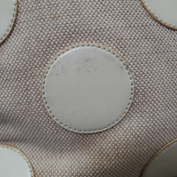 Fossil Polka Dot Canvas Tote - Picture 8 of 16